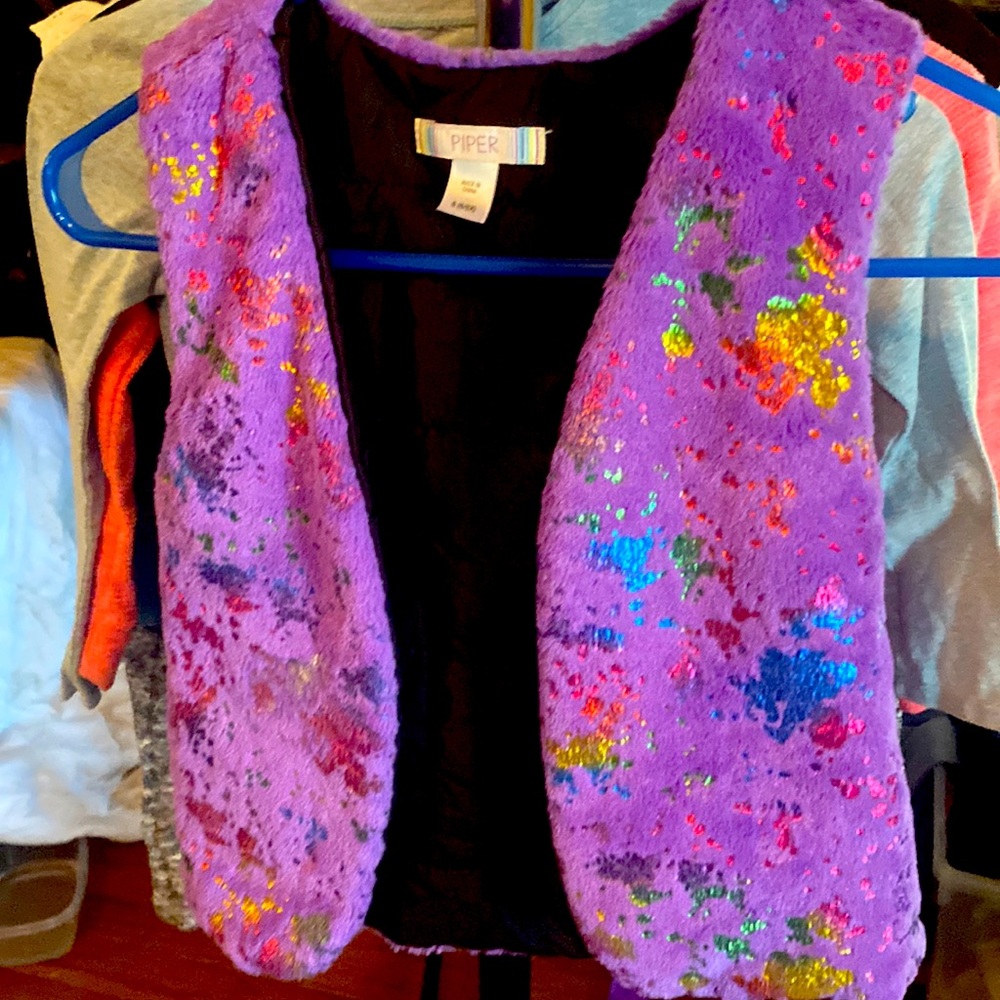 Girls vest by piper size 6x